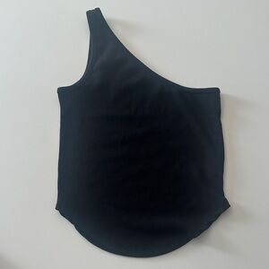 Forever 21 Black Ribbed Top